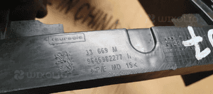 Tunel środkowy podłokietnik Peugeot 407 SW 9646982277 7