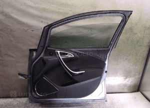 Drzwi przód przednie prawe opel astra j 4 iv Z179 szare 5D 5 drzwi hb 4