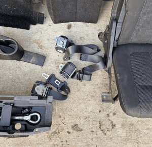 OPEL ZAFIRA C TOURER FOTELE TYLNE TYŁ 3 rząd 4