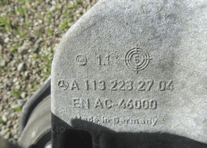 mercedes łapy silnika om 642 m 113 om 646 vito viano 10
