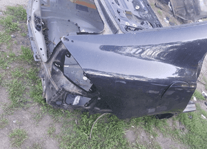 Volvo S60 ii błotnik prawy tył ćwiartka 2