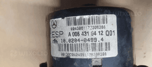 Pompa ABS sterownik Mercedes W203 A0064310412 A0345457732 7
