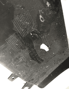 Spoiler dyfuzor zderzak tył tylna audi A6 C7 4G0 lift s-line 4G0807521R 7