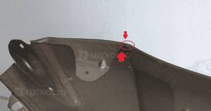 Mercedes W246 b-klasa błotnik prawy przód A246880 4