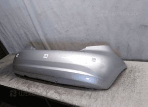 Zderzak tył tylny chevrolet kalos srebrny 3