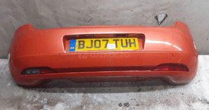 Zderzak tył tylny do fiat grande punto 598/A pomarańczowy 1