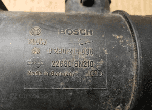 Przepływomierz powietrza Nissan Almera Tino 1.8 0280218096 22680-6N210 5