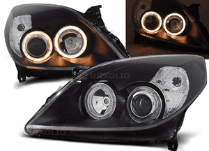Stylowe Reflektory DEPO z Soczewkami do OPEL VECTRA C SIGNUM 2005-2008 1