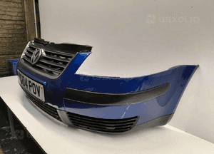 Zderzak przód przedni vw volkswagen passat B5 lift fl LB5N granat granatowy 3