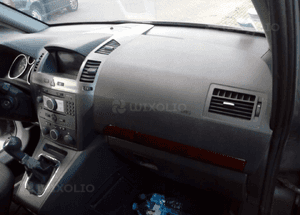 Opel Zafira B airbag kierowcy pasazera deska 2