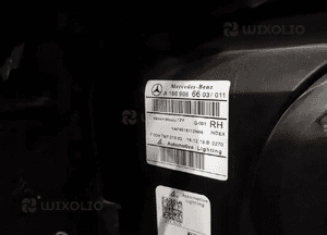 Mercedes W166 GLS Przód Maska Zderzak Pas - 13400 14