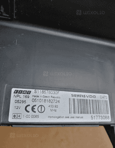 Moduł skrzynka Sterownik BSI komfortu Fiat Panda II S118578030F 51773068 3