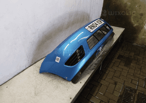 Zderzak przód przedni ford fiesta MK.6 6 vi niebieski błękitny 3