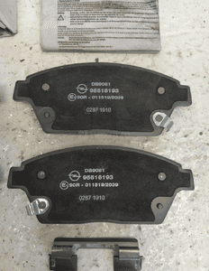 Chevrolet aveo cruze opel astra j klocki hamulcowe przód przednie nowy oryginał 4