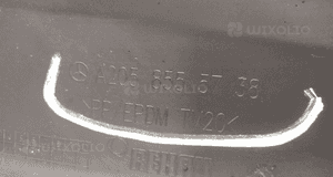 MERCEDES C 205 AMG zderzak tył tylny 2058555738 6
