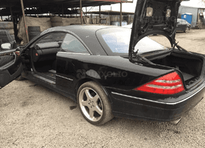 Maska Zderzak Reflektory Błotniki Wzmocnienie Belka Pas Przedni Lampy Mercedes CL500 CL600 W215 C215 Przyszowice 26