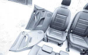 Fotele siedzenia boczki skóra ford kuga MK1 4