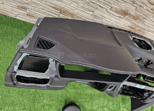 DESKA KONSOLA PODUSZKI BMW M3 F80 M4 F82 SKÓRA 2