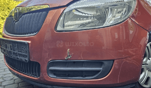 Skoda Fabia II 2 zderzak przód przedni grill  9771 2