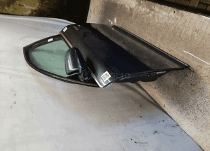 Drzwi przód przednie lewe audi A6 C6 LZ7S szare grafitowe 4