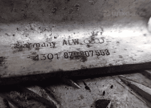Belka zderzaka tył audi A2 8Z0807553 radom 3