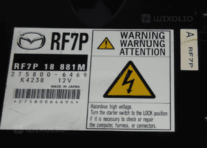 Mazda 5 2.0D sterownik silnika RF7P18881M 2