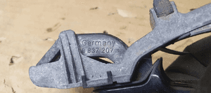 Klamka zewnętrzna lewy przód przednia Skoda Superb I 3B0837885 5