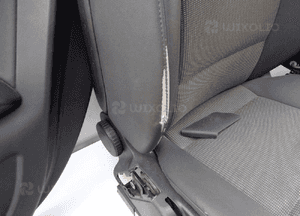 FOTELE SIEDZENIA MATERIAŁ AUDI A6 C6 ALLROAD 8