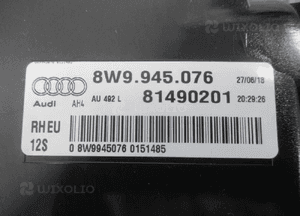 Lampa tył tylna prawa w klapę audi A4 B9 kombi 2015-2019 17