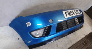Zderzak przód przedni ford fiesta MK.6 6 vi halogeny niebieski 24 4
