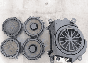 Głośnik głośniki subwoofer Porsche Cayenne II Burmester 1