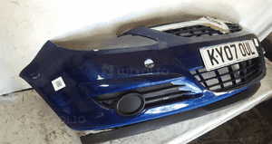 Zderzak przód przedni do opel corsa d Z21B granat granatowy 4
