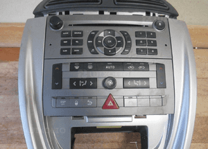 Radio panel nawiewu ramka citroen C5 i 2001-2008 6