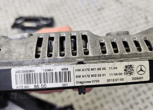Mercedes C KLASA W204 LIFT W166 WYSWIETLACZ MONITOR A1729016600 2