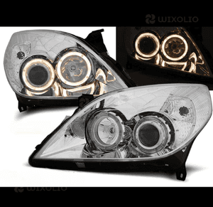 Lampy Reflektory OPEL VECTRA C SIGNUM 2005-2008 RINGI DEPO Soczewki 1