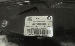 Lampa prawa tylna tył fiat tipo 2 ii sedan 2015- 3