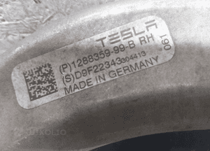 WAHACZ LEWY PRAWY PRZÓD TESLA 3 III 1288359-99-B 1288354-99-B 1288341-99-B 3