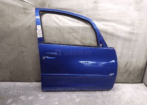 / DRZWI PRZÓD PRZEDNIE PRAWE MITSUBISHI COLT 6 VI NIEBIESKIE BŁĘKITNE 5D 5 DRZWI HB 1