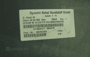 Zderzak tylny kompletny kolor 197 mercedes cl W215 14