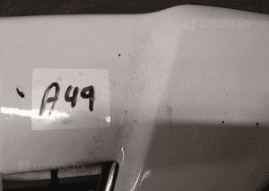 Zderzak przód przedni opel astra h 3 iii lift fl Y474 biały 2