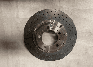 Porsche boxter s tarcza hamulcowa ceramika l 1