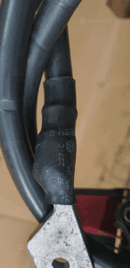 Klema plusowa kabel przewód VW Touareg 7L0937401B 7L6971227C 8