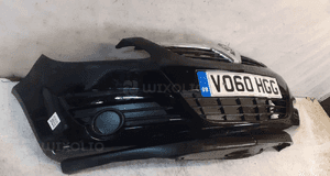 Zderzak przód przedni do opel corsa d Z20R czarny 4