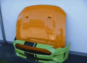 Ford mustang vi lift 2018 zderzak przedni oryginał 3