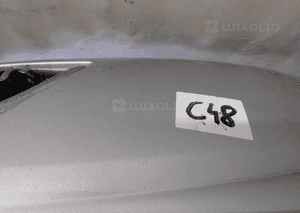 Zderzak przód przedni do peugeot 207 ezrc srebrny 1