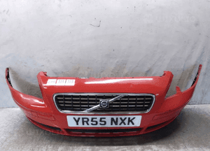 Zderzak przód przedni do volvo S40 2 ii 612-45 czerwony 1