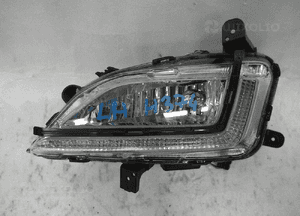Hyundai tucson iii lift 18-- lewy halogen led 1