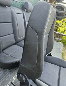 Fotele Fotel Kanapa Skladana Welur Czarny Soul Podlokietnik Audi A4 B6 Sedan Kombi Komplet 20