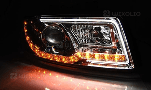 Lampy AUDI A4 B6 8E 01-04R DAYLIGHT + LED KIERUNKI 2