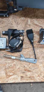 Konsola Airbag pasy Renault Scenic II poduszki komplet 7